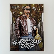 Francisco Lindor 2026 Topps Series 1 Celebration #GD-10 Gameday Drip Insert Card