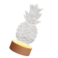  Lampe Ananas Créative Veilleuse Décorative Décoration Mini-lampe