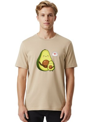 Avocad0 Mens Graphic Tee, 100% Cotton, Casual Summer Wear