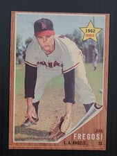 1962 Topps - Jim Fregosi Rookie (RC) #209 Los Angeles Angels