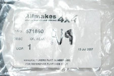 Allmakes Land Rover 571890 Discovery 1 RRC Swivel Housing Seal 12.5MM NOS New