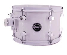 DDrum REFLEX 12x8" Rack Tom – White on White – Brand New
