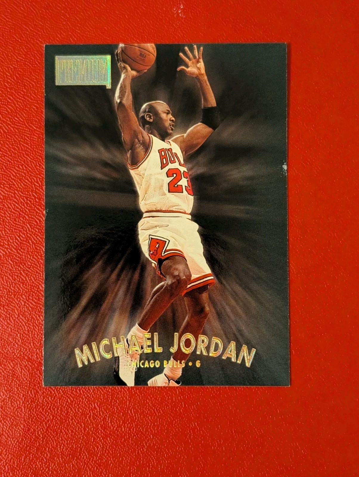 1997-98 SkyBox Premium Michael Jordan #29, Chicago Bulls, HOF