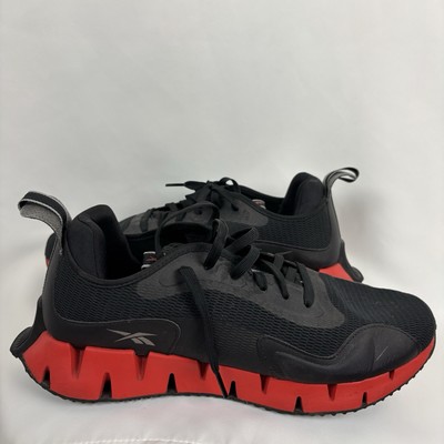 Reebok Black Red Running Shoes Men US13