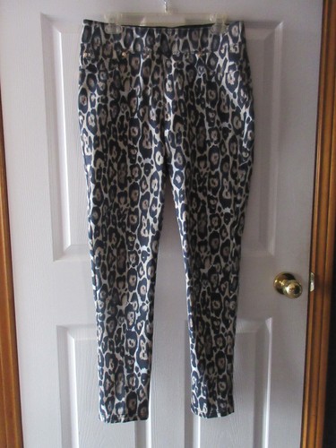 Nygard Luxe Denim 360°/4 Way Stretch Animal Print Jegging Women's Size M  10-12 | eBay