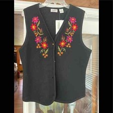 Classic Elements Vintage 100% Wool Vest