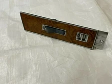1976-1979 Cadillac Seville Power Lock Switch Woodgrain Trim Toggle Passenger