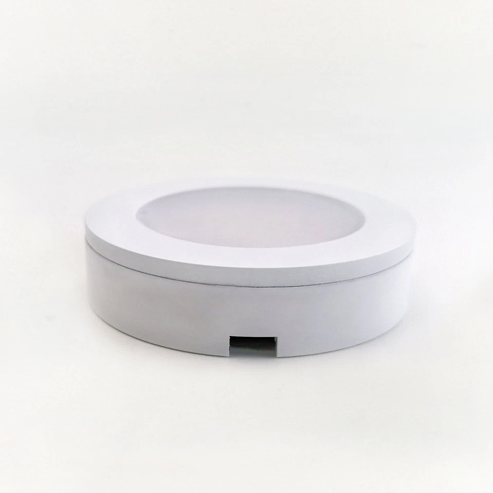 kalb | 3er Set LED Einbauspot Alu Weiß 12VDC 3 Watt Warmweiß inkl. Aufsatzring - Bild 4 von 4