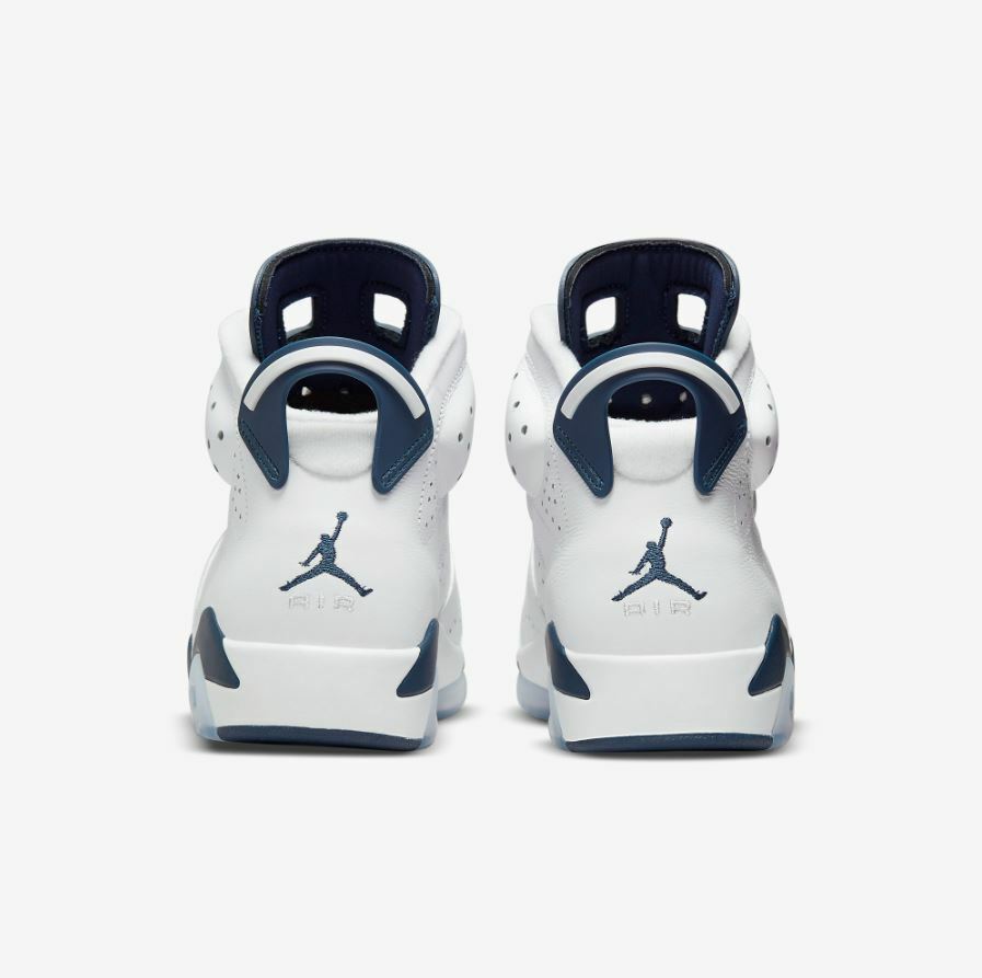 ◆正規品◆NIKE AIR JORDAN 6 WHITE MIDNIGHT NAVY◆関税/送料込 Nike Air Jordan 6 Vl Retro White/'Midnight Navy' Mens sz 10