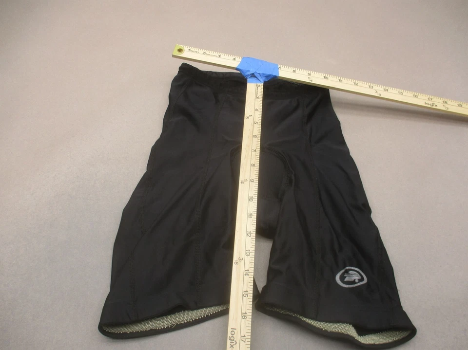 Pantalones Cortos de Ciclismo Descente Talla M Para Hombres Negros Elastizados Almohadilla Interior Cintura Elástica 243 Foto 2 de 4