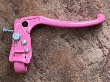 Pink LEE CHI TECH 6 LOCKING RIGHT BRAKE LEVER Old School BMX Rear Dia Compe 128