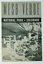 1942 Mesa Verde National Park Colorado Informational Brochure 