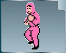 Pink Jogger LITTLE MAC Sprite from PUNCH OUT Vinyl Decal #3 Car Truck Sticker