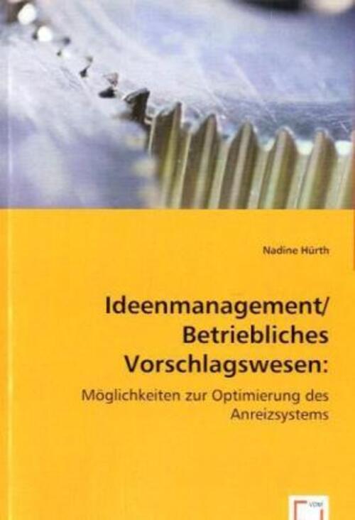Thumbnail - Nadine Hürth | Ideenmanagement / Betriebliches Vorschlagswesen: |