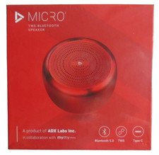 AMAZING  ADX Labs Micro TWS 5.0 Bluetooth Speaker USB-C Charging w/Hands-Free