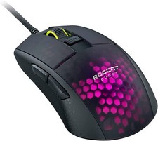 ROCCAT Burst Pro/Air, Ergonomic, RGB Lighting, Optical Gaming Mouse Black/White