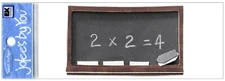 School Blackboard, scrapbook 3D embellishment Jolee's by You JJHE004