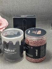 Wakse 3 Pc Kit - 12.8 oz ROSE GOLD Hard Wax Beans, Melting Pot & 70 App NEW!