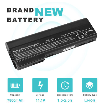 6360b Akku Für HP EliteBook 8460p 8460w 8470p 8560p ProBook 6470b 6560b CC06