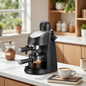 3.5Bar Espresso Coffee Maker, with Milk Frother, Espresso Maker with Steamer