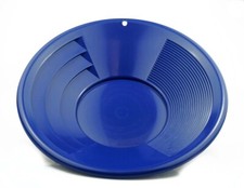 Wholesale 25 pack of SE 12" PANNING GOLD PAN - BLUE