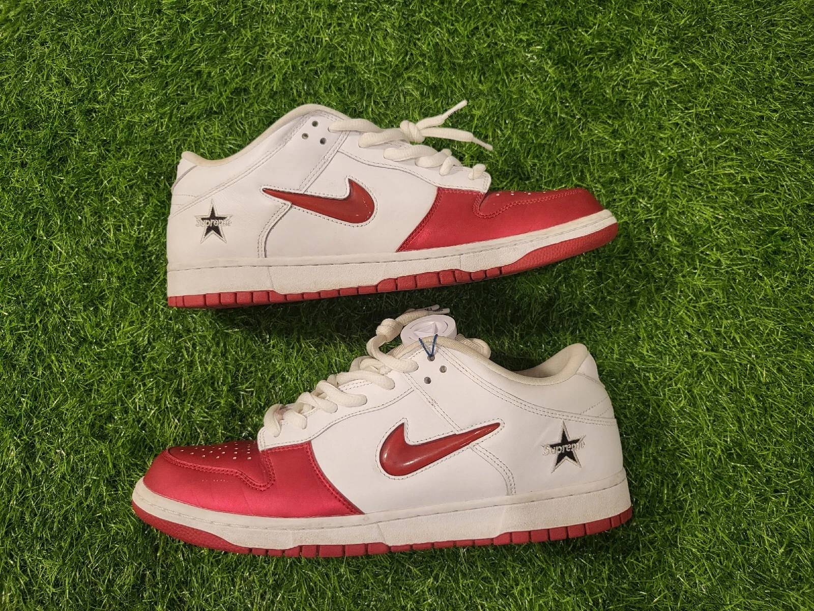 Taille 12/Nike SB Dunk Low x Supreme Varsity Rouge 2019
