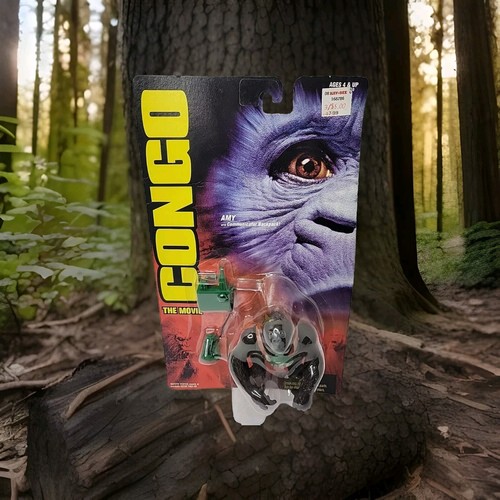 Amy Ape Gorilla Congo 1995 Kenner Action Figure New Sealed On Card