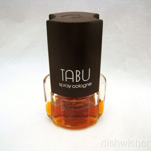 Dana TABU Concentrated Cologne Spray 1.2 oz MISSING 55% - Picture 1 of 3