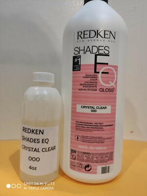 Redken Shades EQ Gloss Crystal Clear 000 /4.0 oz.