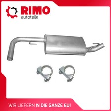 Nissan Pathfinder III 2.5 dCi (2005-2010) Mittelschalldämpfer mit Montagesatz