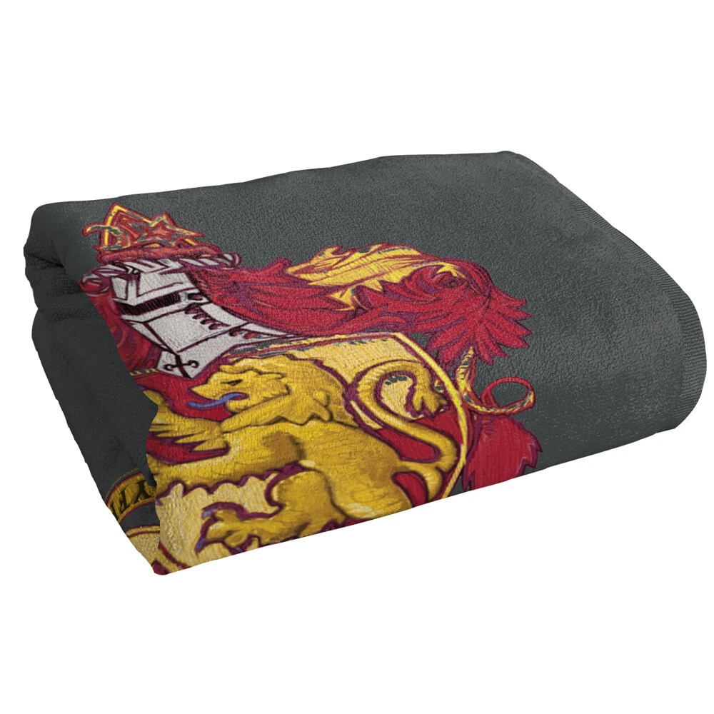Harry Potter Gryffindor Rough Crest Officially Licensed Beach Towel 30"x60"
