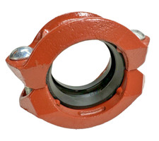 Victaulic 3" Style 90 Plain-Lock Pipe Coupling with Bolts Gasket