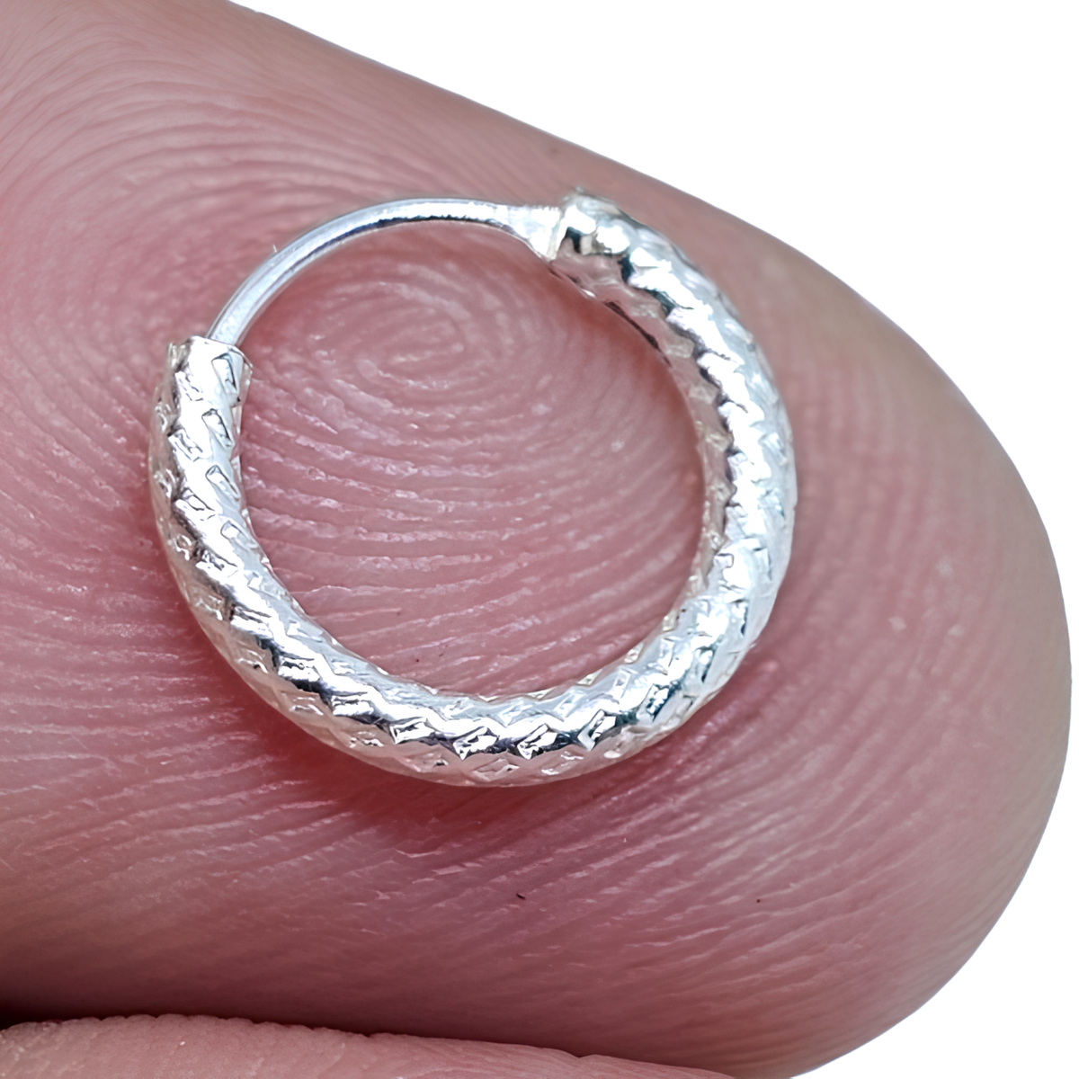 Anello Per Il Naso Molto Sottile E Delicato Da 22 G/0,6 Mm - Foto 2