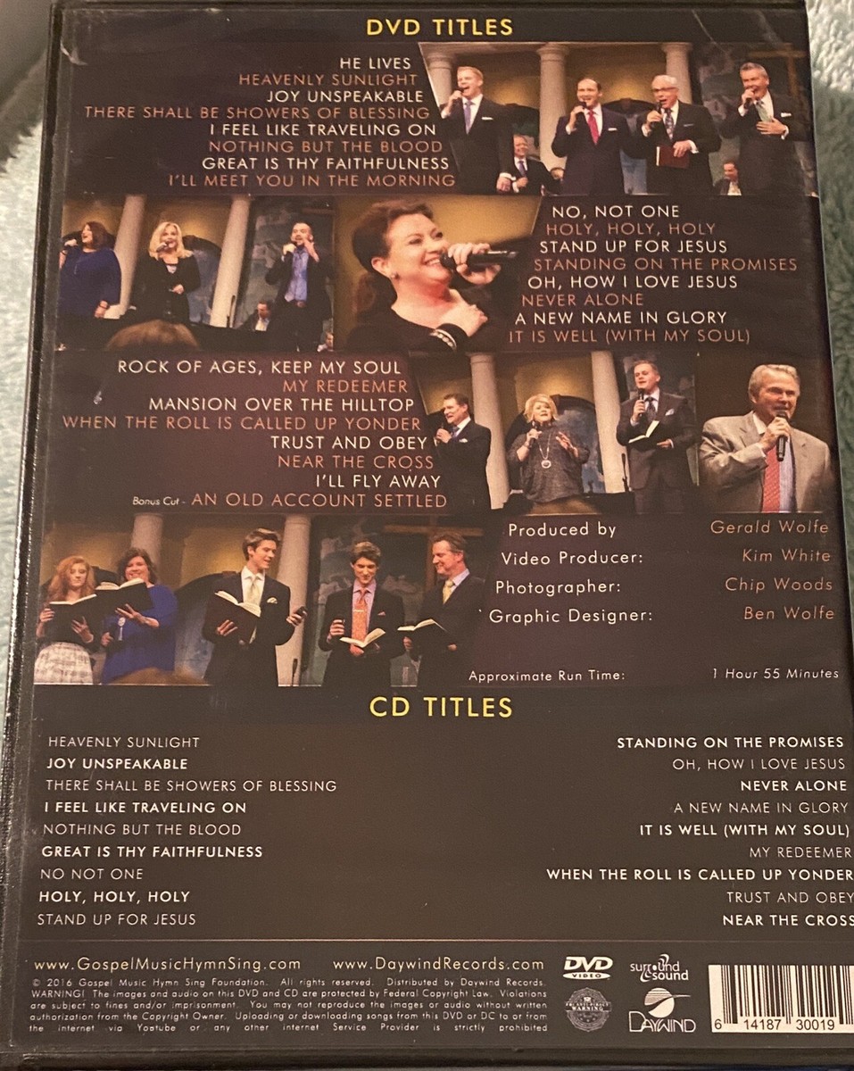 GOSPEL MUSIC HYMN SING: At First Baptist Atlanta Gerald Wolfe BN