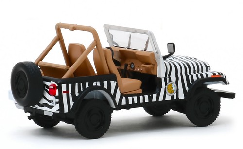 1976 JEEP CJ-7 ACE VENTURA: WHEN NATURE CALLS 1/43 DIECAST CAR GREENLIGHT 86574 - Picture 2 of 3