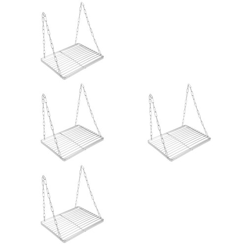 4 -mounted Storage Rack Floating Shelves Shelf Bedroom Hanging - Picture 8 of 12