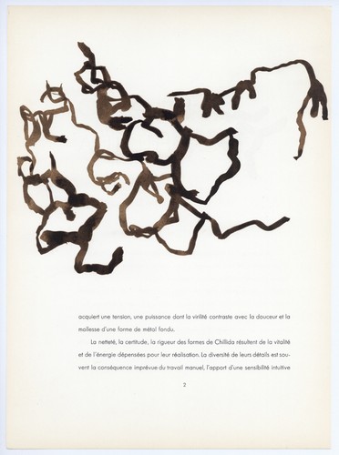 Eduardo Chillida original lithograph 185901 - Picture 2 of 2