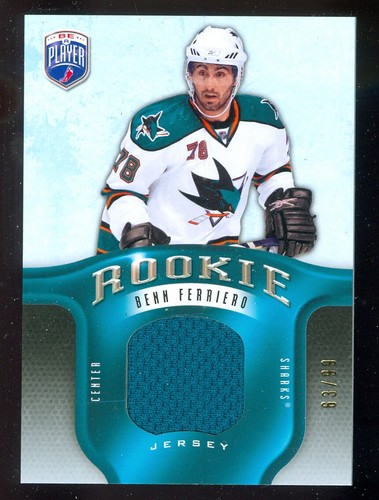 SAN JOSE SHARKS AUTOGRAPH JERSEY NHL HOCKEY CARD SEE LIST - Picture 25 of 32