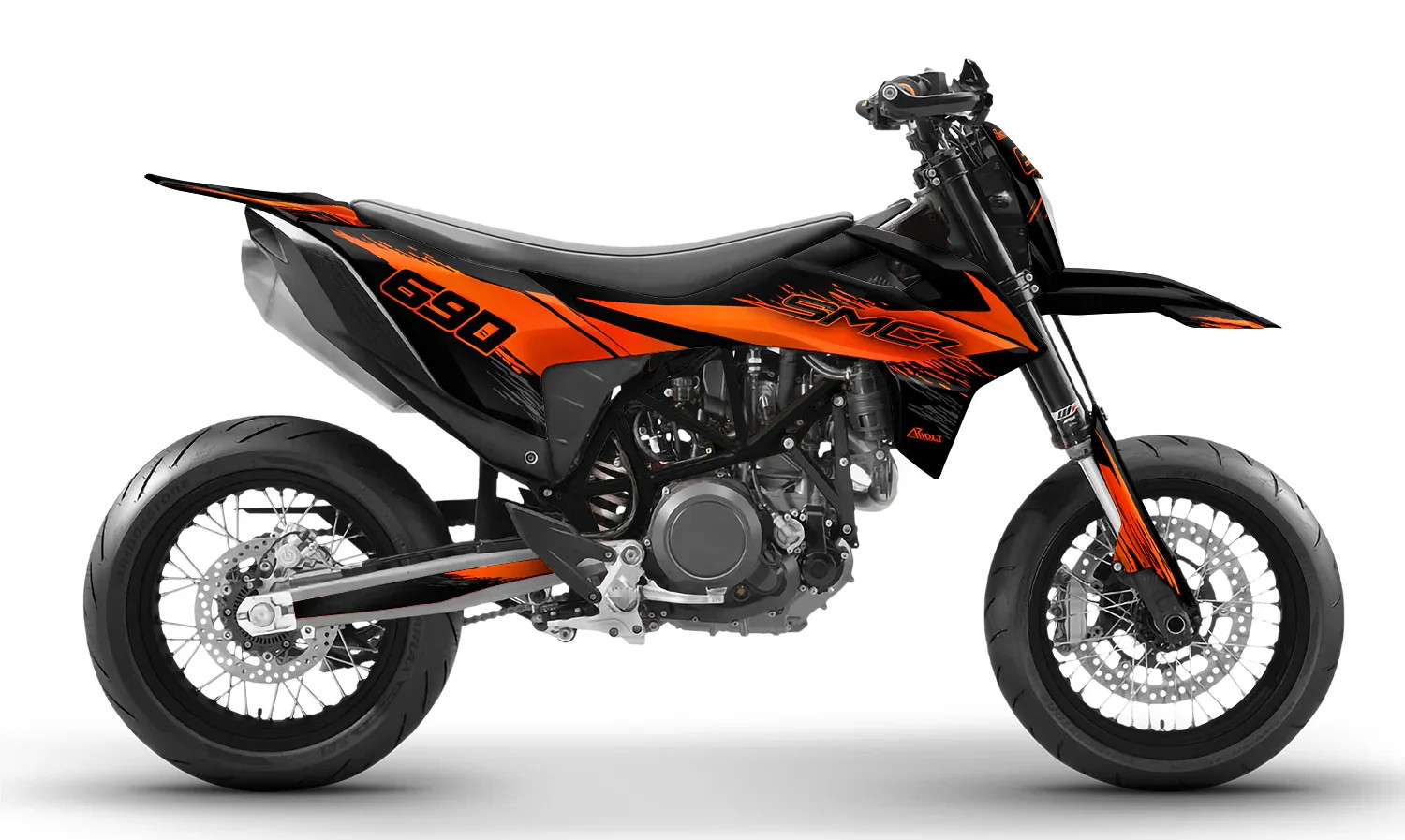 Decoración adecuada para KTM 690 SMC-R - Dust Edition / Orange / 2019 - 2025