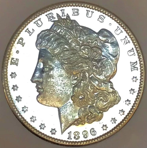 1896 O MORGAN ULTRA PROOF LIKE EXTREMELY SCARCE DATE! ULTRA HIGH DOLLAR NR#64730