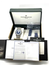 🔥Frederique Constant Highlife Heartbeat FC-310NS4NH6B MENS Limited Edition BLUE