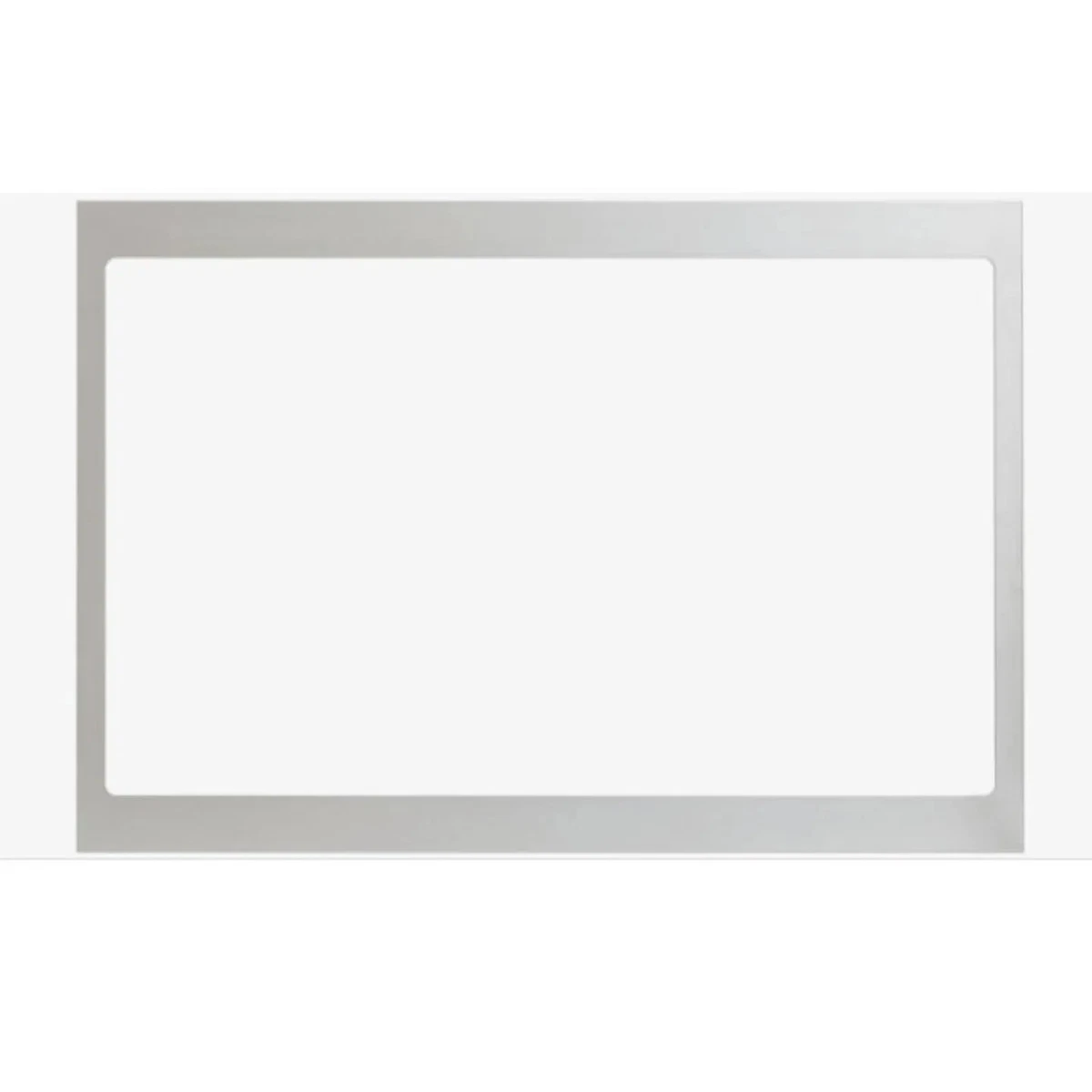 578Y12 Mikrowellen-Rahmen – 60 X 40 Cm, Silberfarben – Passender Rahmen Für Mikrowellenzubehör Türrahmen Mikrowelle