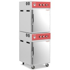 Double Deck Slow Cook and Hold Oven, 208/240V