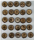 25 1960's Football Coke Caps - Olsen-Green-Meador-Silas +++ — photo 1