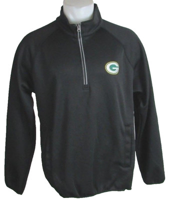 Green Bay Packers NFL Men's G-III Quarter-Zip Performance Fleece Jacket