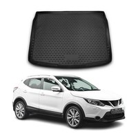 Kofferraummatte Kofferraumwanne FüR Nissan Qashqai J11 2014-2021 Gummi Tpe
