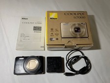 Nikon COOLPIX S7000 Gold Digital Camera 20x 16MP Working  Good 