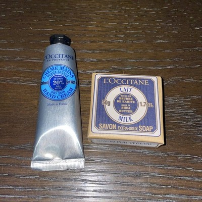 L'Occitane Savon Extra-Doux Lait Milk Extra Gentle Soap Travel Size & Cream