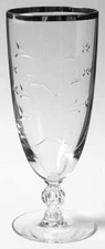 Tiffin-Franciscan Princess Platinum Iced Tea Glass 717914