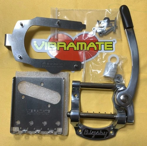 Bigsby B5 w/ Vibramate V5-TEV Stage II Mounting Kit for Telecaster